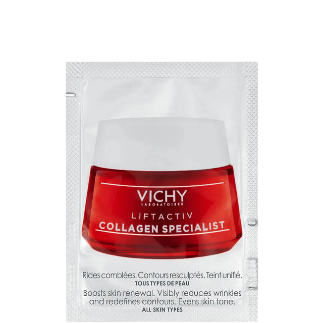 Vichy, COLLAGEN SPECIALIST, Collagen, Anti-Wrinkle, Night, Cream, For Face, 1.5 ml *Sample  Vichy - Nutra Best Bulgaria