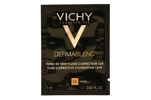Vichy, DERMABLEND, Hydrating, Liquid Foundation, 35, Sand, 1 ml *Sample  Vichy - Nutra Best Bulgaria