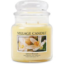 Village Candle - Lemon Blossom Candle ( lemon blossom ) - 602.0g  Village Candle - Nutra Best Bulgaria