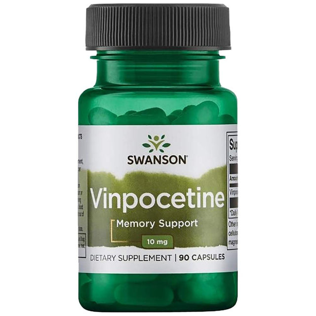 Vinpocetine 10 mg - 90 капсули  Swanson - Nutra Best Bulgaria