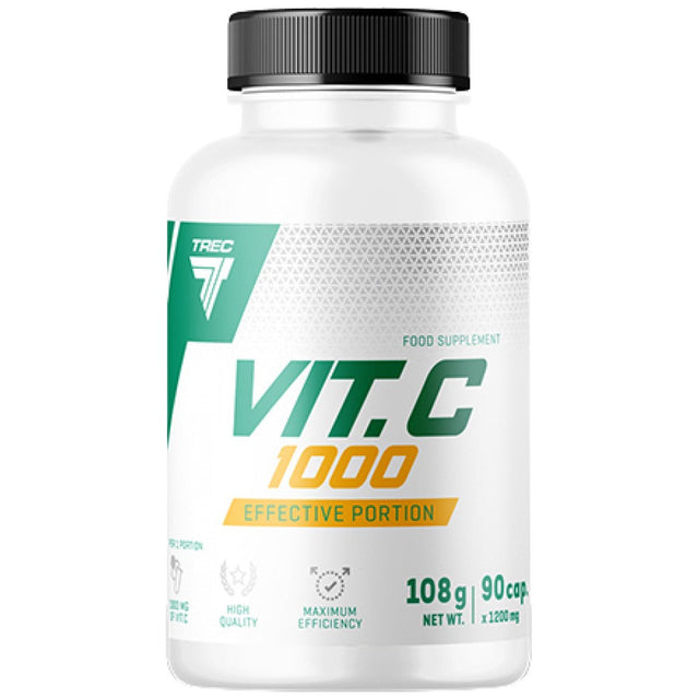 Vit. C 1000 | Vitamin C 1000 mg - 90 капсули  Trec Nutrition - Nutra Best Bulgaria