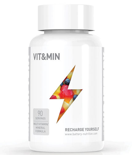 Vit&Min / 90 Caps  BATTERY - Nutra Best Bulgaria