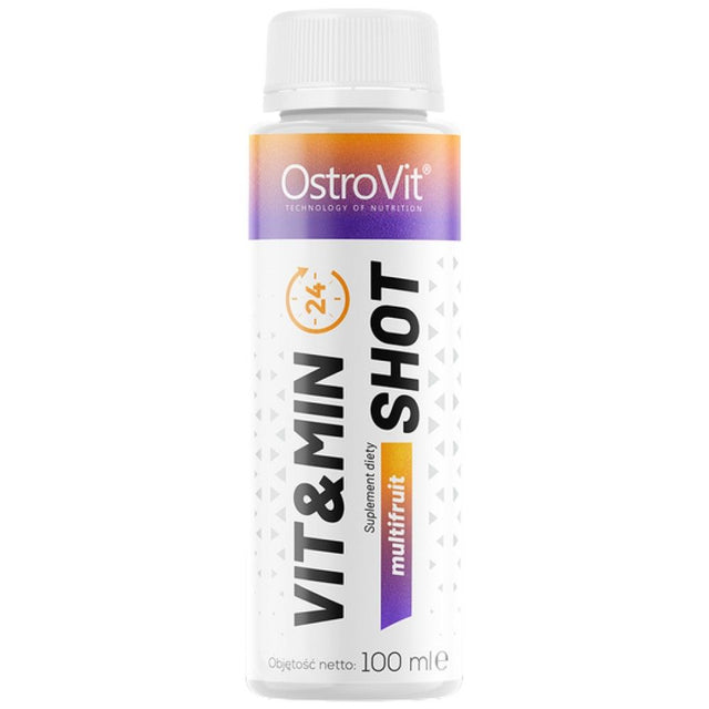 Vit&Min Shot | Multivitamin & Mineral Formula - 100 мл  OstroVit - Nutra Best Bulgaria