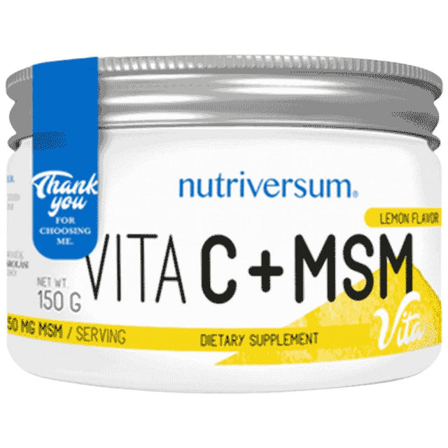 Vita C + MSM - 150 грама  Nutriversum - Nutra Best Bulgaria