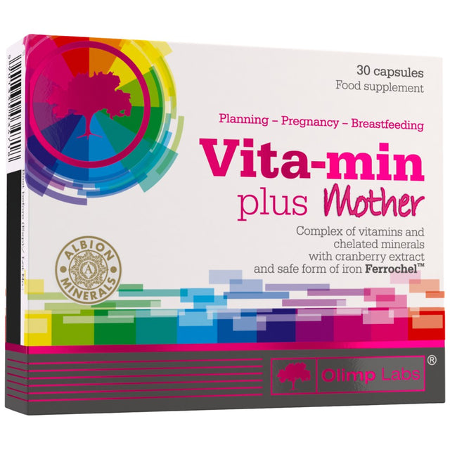 Vita-Min Plus Mother - 30 капсули - Nutra Best Bulgaria