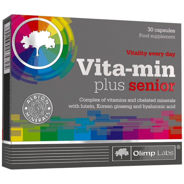 Vita-min Plus senior - 30 капсули - Nutra Best Bulgaria