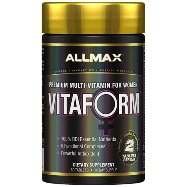 Vitaform / Premium Multi-Vitamin for Women - 60 Таблетки  AllMax Nutrition - Nutra Best Bulgaria