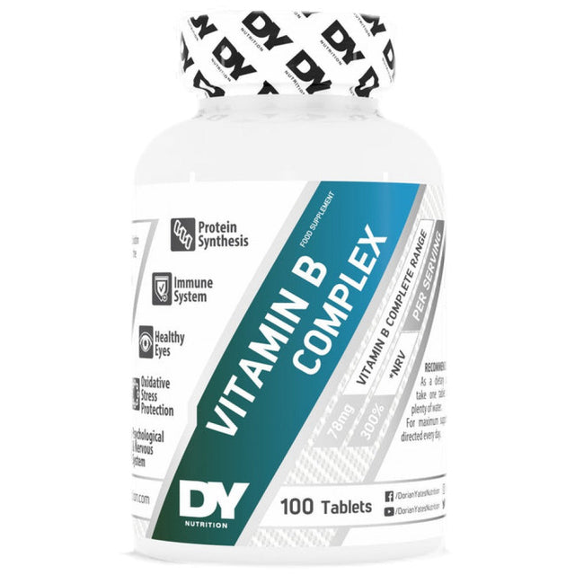 Vitamin B Complex - 100 Таблетки  Dorian Yates Nutrition - Nutra Best Bulgaria