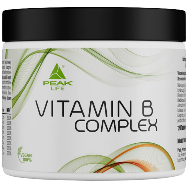 Vitamin B Complex - 120 Таблетки  PEAK - Nutra Best Bulgaria
