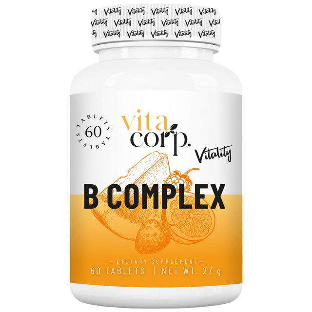 Vitamin B Complex - 60 Таблетки  VitaCorp - Nutra Best Bulgaria