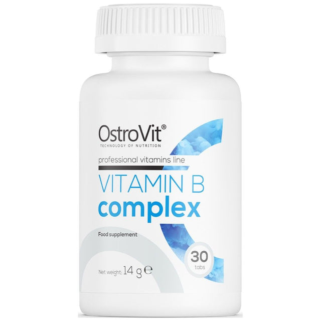Vitamin B Complex + C & E - 30 Таблетки  OstroVit - Nutra Best Bulgaria