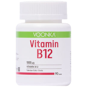 Vitamin B12 1000 mcg - 102 Таблетки  Voonka - Nutra Best Bulgaria