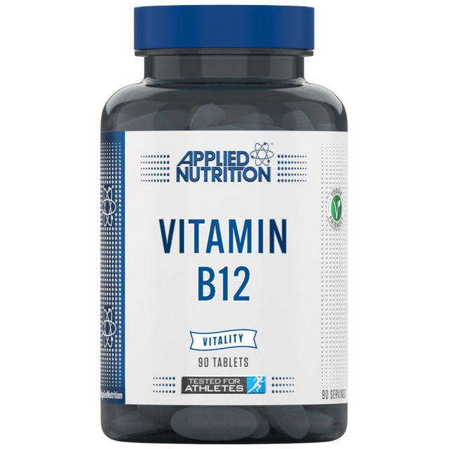 Vitamin B12 1000 mcg - 90 Таблетки  Applied Nutrition - Nutra Best Bulgaria