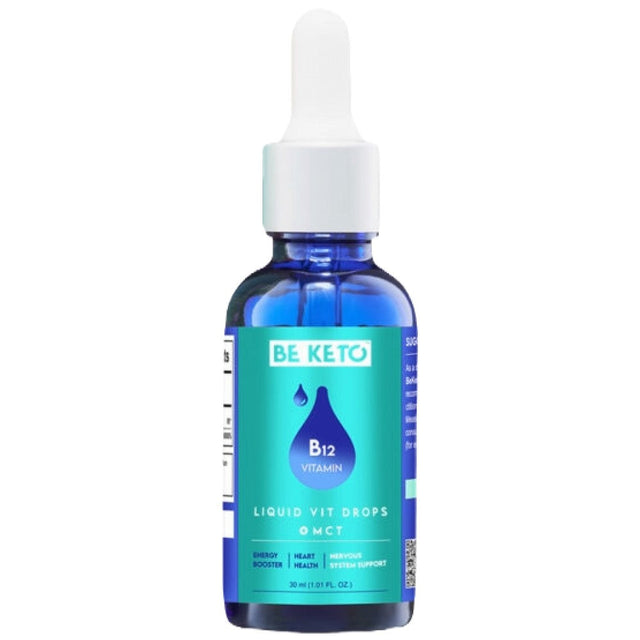 Vitamin B12 in Drops | as Methylcobalamine - 30 мл  BeKeto™ - Nutra Best Bulgaria