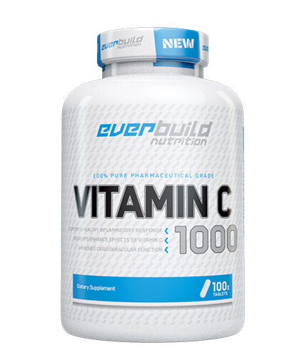 Vitamin C 1,000mg with Rose Hips / 100 tabs.  EVERBUILD - Nutra Best Bulgaria