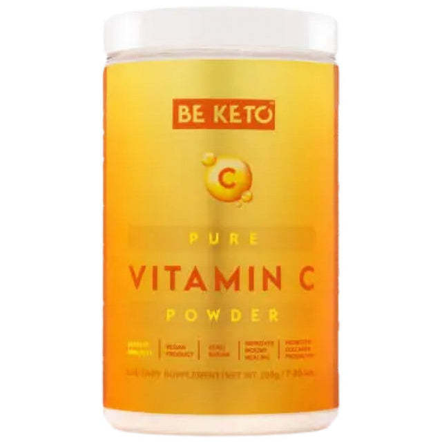 Vitamin C 100% Powder - 200 грама  BeKeto™ - Nutra Best Bulgaria