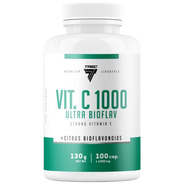 Vitamin C 1000 Ultra Bioflav - 100 капсули  Trec Nutrition - Nutra Best Bulgaria