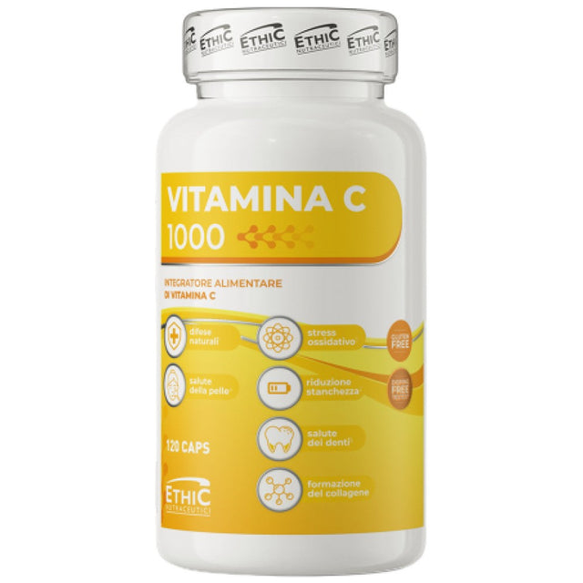 Vitamin C 1000 mg - 120 капсули  EthicSport - Nutra Best Bulgaria