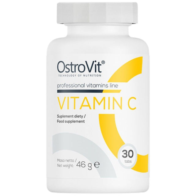 Vitamin C 1000 mg - 30 Таблетки  OstroVit - Nutra Best Bulgaria