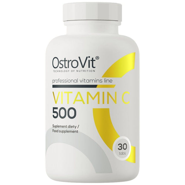 Vitamin C 500 mg - 30 Таблетки  OstroVit - Nutra Best Bulgaria