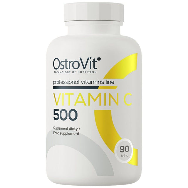 Vitamin C 500 mg - 90 Таблетки  OstroVit - Nutra Best Bulgaria