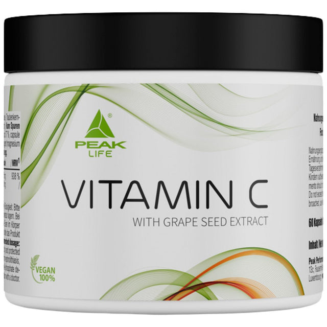 Vitamin C 750 mg / with GrapeSeed - 60 капсули  PEAK - Nutra Best Bulgaria