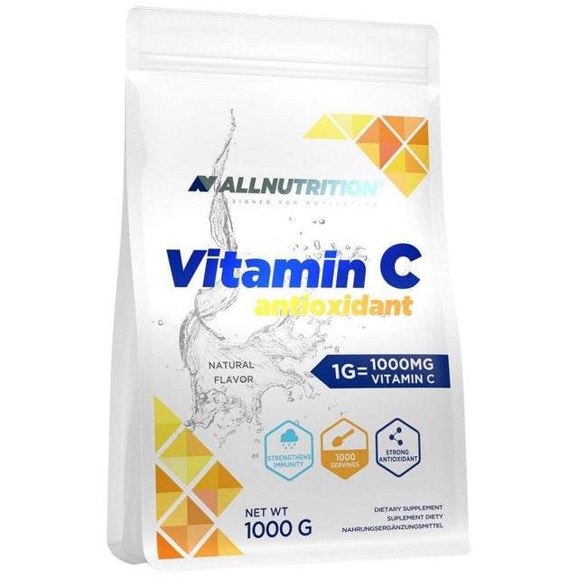 Vitamin C Antioxidant | 100% Vitamin C Powder - 1000 грама  AllNutrition - Nutra Best Bulgaria