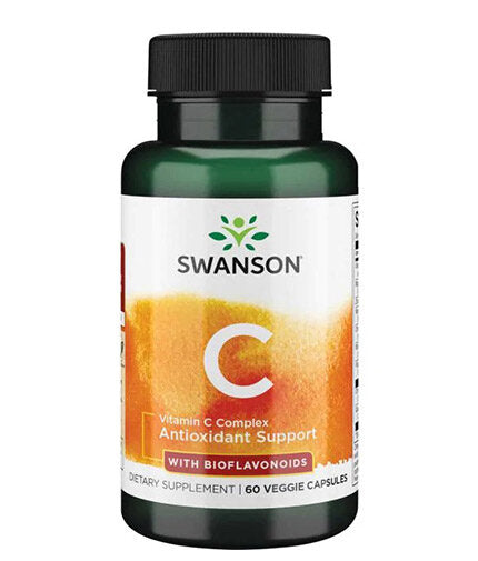 Vitamin C Complex with Bioflavonoids - 60 капсули  Swanson - Nutra Best Bulgaria