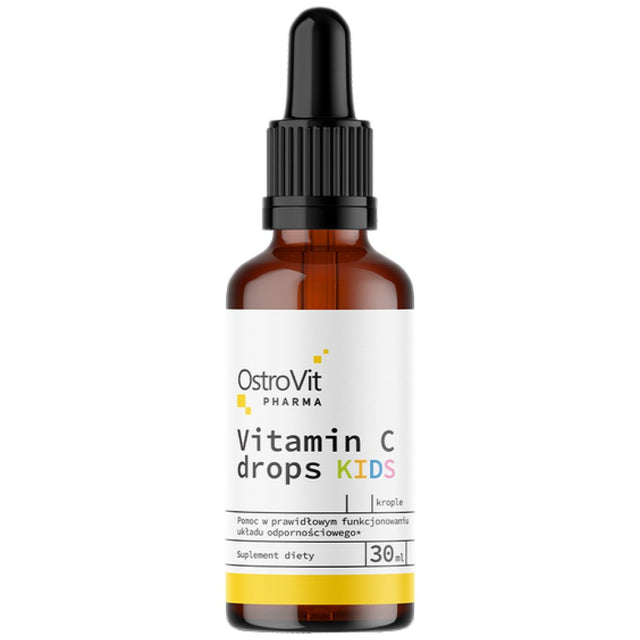 Vitamin C Drops | for Kids 30 мл  OstroVit - Nutra Best Bulgaria