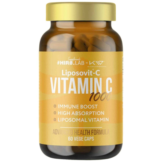 Vitamin C Liposovit® | Liposomal Vitamin C 650 mg - 60 капсули  Hero.Lab - Nutra Best Bulgaria