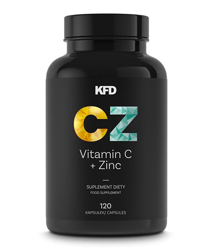 Vitamin C + Zinc / 120 Caps  KFD - Nutra Best Bulgaria