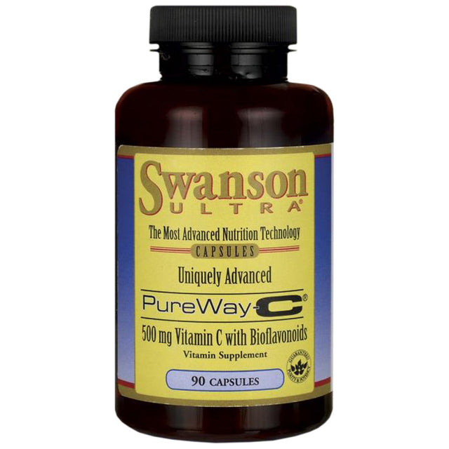 PureWay-C 500 mg with Bioflavonoids 90 капсули  Swanson - Nutra Best Bulgaria