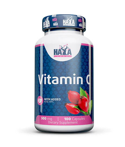 Vitamin C with Rose Hips 500mg / 100 Caps. - Nutra Best
