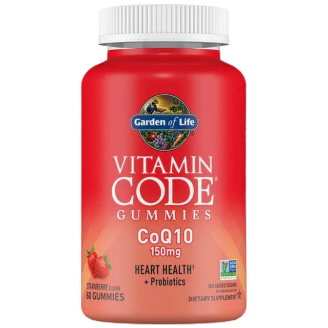 Vitamin Code CoQ10 Gummies 150 mg - 60 желирани бонбони  Garden Of Life - Nutra Best Bulgaria