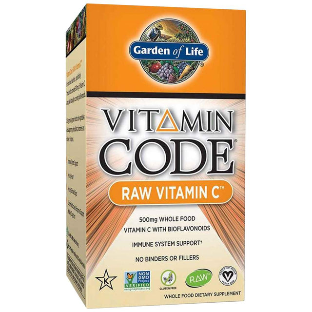 Vitamin Code / RAW Vitamin C - 60 капсули  Garden Of Life - Nutra Best Bulgaria