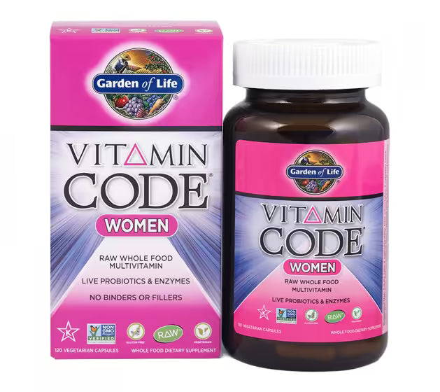 Vitamin Code / Women - 120 капсули  Garden Of Life - Nutra Best Bulgaria
