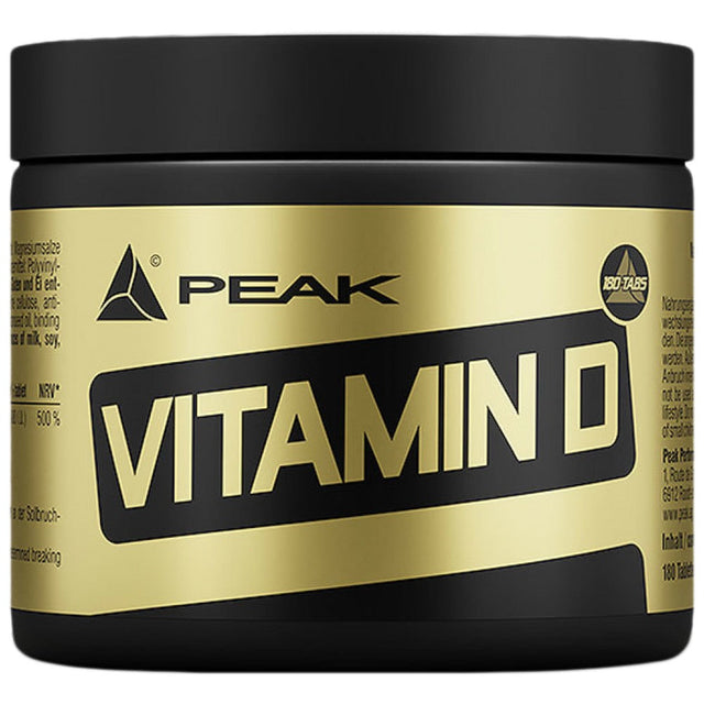 Vitamin D 1000 IU - 180 Таблетки  PEAK - Nutra Best Bulgaria
