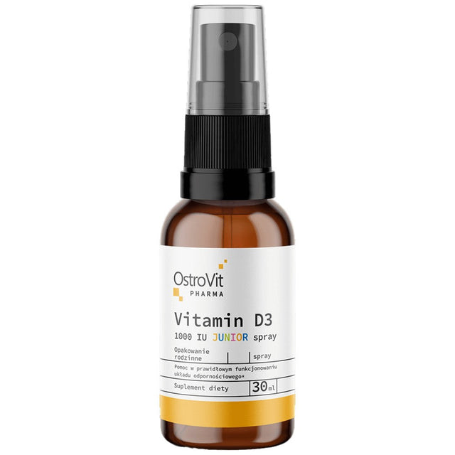 Vitamin D3 1000 IU | Junior Spray 30 мл  OstroVit - Nutra Best Bulgaria