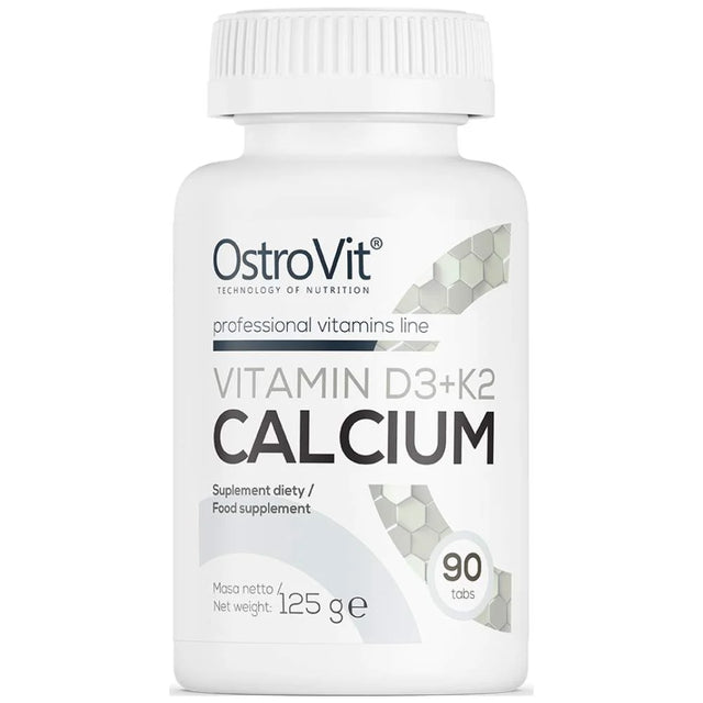 Vitamin D3 2000 + K2 100 mcg + Calcium - 90 Таблетки - Feel You