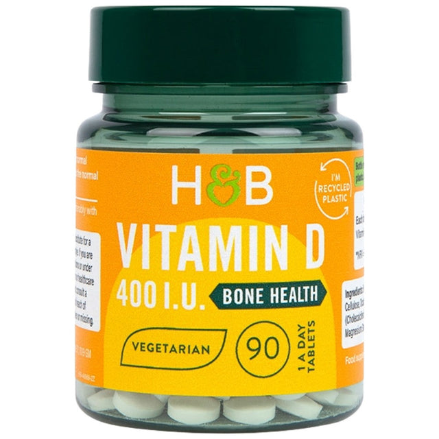 Vitamin D3 400 IU - 90 Таблетки  Holland and Barrett - Nutra Best Bulgaria