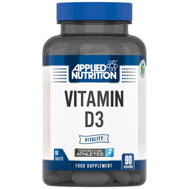 Vitamin D3 90 Таблетки  Applied Nutrition - Nutra Best Bulgaria