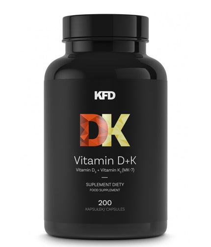Vitamin D3+K2 / 200 Caps  KFD - Nutra Best Bulgaria