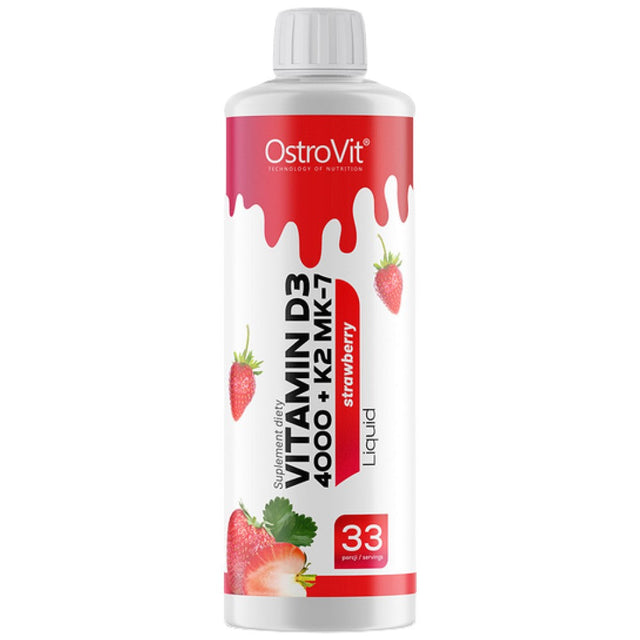 Vitamin D3 + K2 Liquid 500 мл  OstroVit - Nutra Best Bulgaria