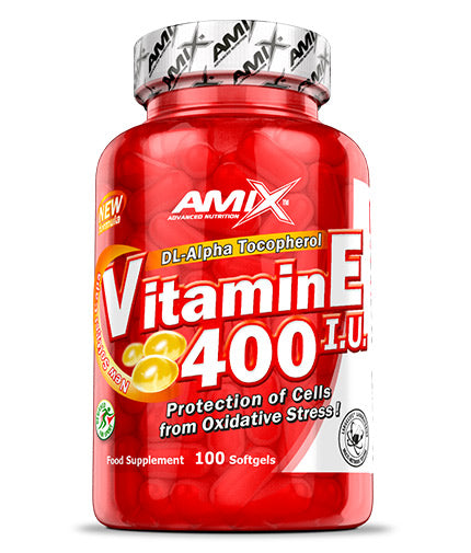 Vitamin E 400 IU / 100 Softgels  AMIX - Nutra Best Bulgaria