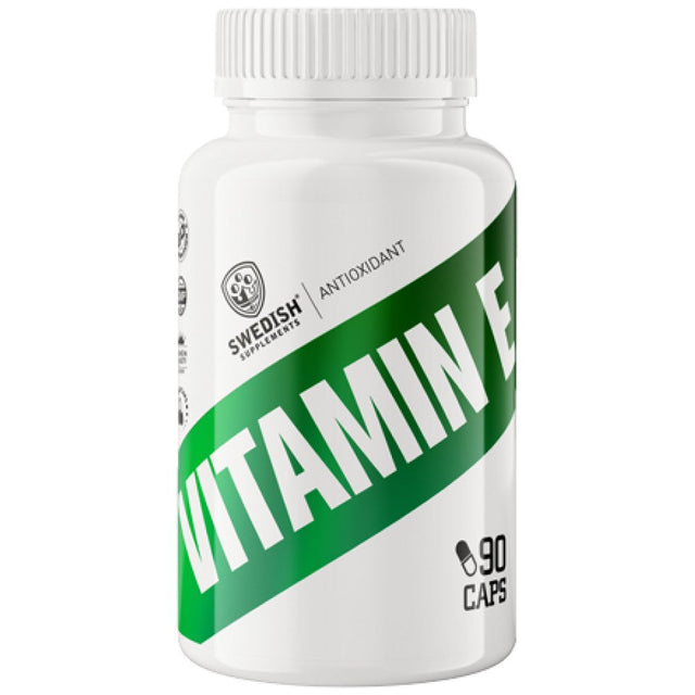 Vitamin E 400 IU | with MCT Oil - 60 капсули  Swedish Supplements - Nutra Best Bulgaria