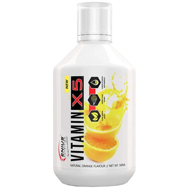 Vitamin-X5 Liquid 500 мл  Genius Nutrition - Nutra Best Bulgaria