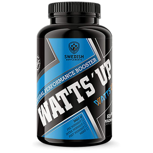 WATT'S Up Magnum 60 капсули  SWEDISH Supplements - Nutra Best Bulgaria