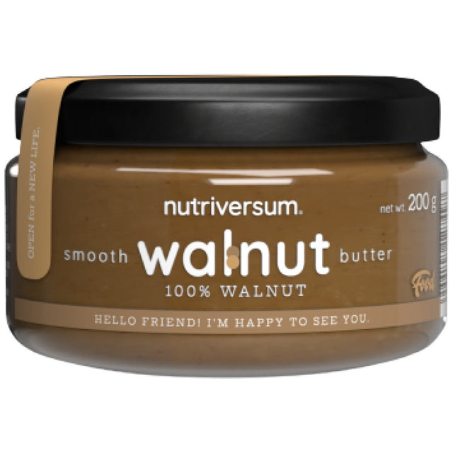 Walnut Butter | Keto Friendly - 200 грама  Nutriversum - Nutra Best Bulgaria