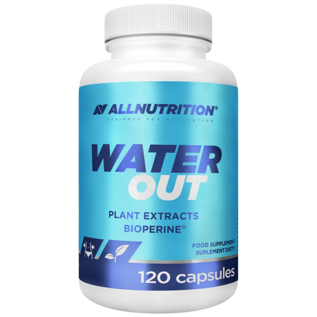 Water Out | Plant Extract Based Diuretic - 120 капсули  AllNutrition - Nutra Best Bulgaria