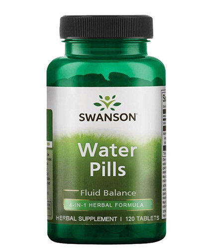 Water Pills 160 mg - 120 Таблетки  Swanson - Nutra Best Bulgaria